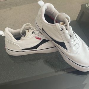 White sneakers from Levi’s